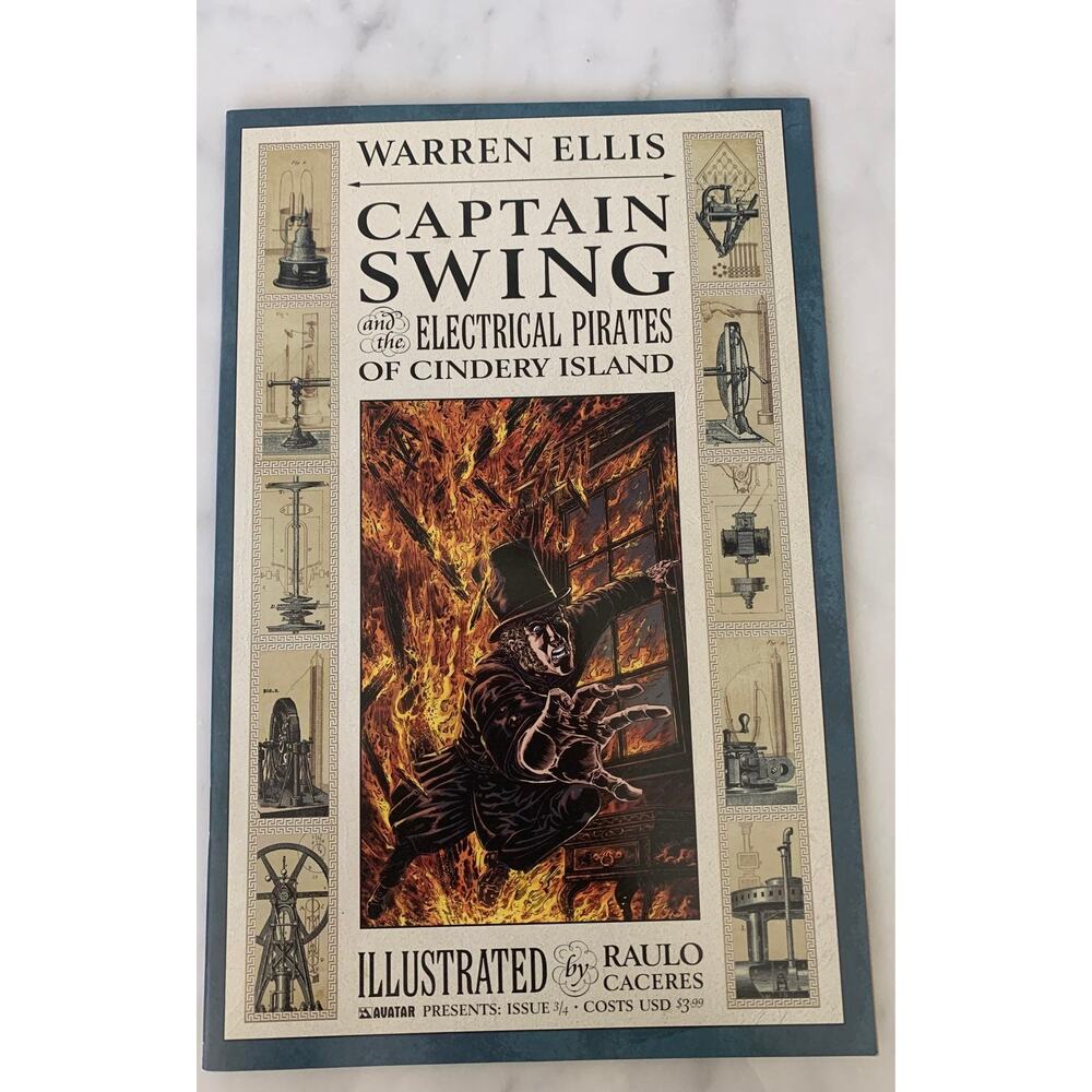 "Captain Swing" Comic Book Issue 3/4